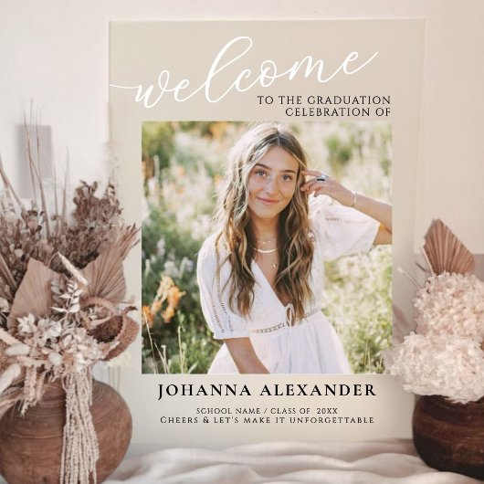 Accueil de la Graduation Photo Moderne