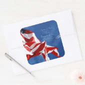 Accueil de la Libre à cause du Brave Sticker (Enveloppe)