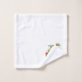 Accueil de la maison de pain d'épices (Gant de toilette)