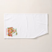 Accueil de la maison de pain d'épices (Serviette à main)