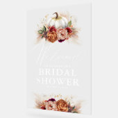 Accueil de Mariage Champêtre Floral Citrouille (Angle)