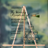 Accueil de mariage Whimsical Champagne (Neutre)