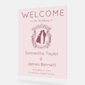 Accueil de Rose Dusty Muet avec Script Soft (Angle)