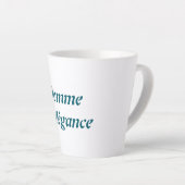 Accueil D'élégance Latte Mug (Angle droit)