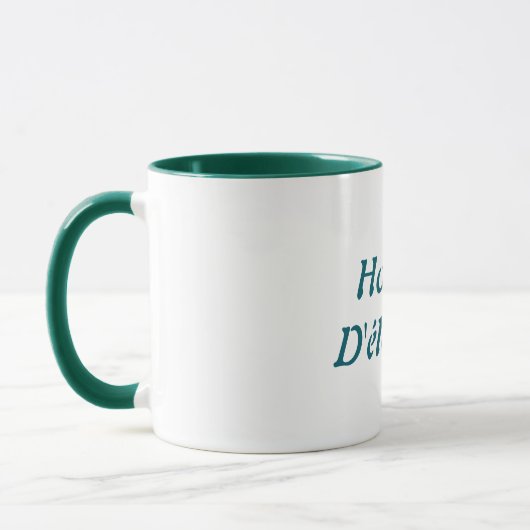 Accueil D'élégance Mug (Gauche)