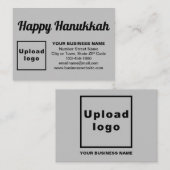 Accueil d'entreprise Hanoukka sur carte de boîtier (Devant / Derrière)