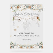 Accueil du Baby shower de ligne de froid (Recto)