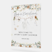 Accueil du Baby shower de ligne de froid (Angle)