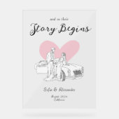 Accueil du Mariage d'art minimaliste classique (Recto)