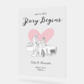 Accueil du Mariage d'art minimaliste classique (Angle)