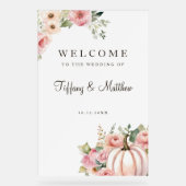 Accueil du Mariage de automne Blush (Recto)