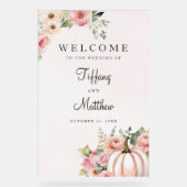 Accueil du Mariage de automne Blush (Recto)