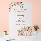 Accueil du Mariage de automne Blush (Mariage)