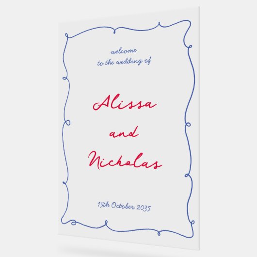 Accueil du Mariage de bordures et de scripts dessi (Angle)