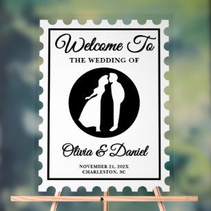 Accueil du Mariage de timbres Postage vintage