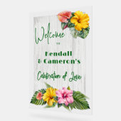 Accueil du Mariage Hawaiian Flowers (Angle)