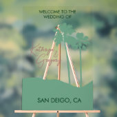 Accueil du Mariage Palm Tree (Neutre)