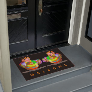 Accueil du somptueux tapis clown