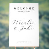 Accueil élégant minimaliste Mariage (Neutre)