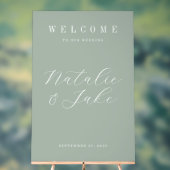 Accueil élégant minimaliste Mariage (Neutre)