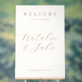 Accueil élégant minimaliste Mariage (Neutre)