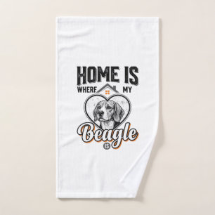 Accueil est où se trouve mon Beagle Design de chie