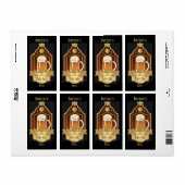 Accueil Étiquettes de bière brassée (Feuille entière)