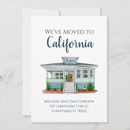 Accueil - Faire-part de déplacement (Devant)