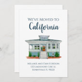 Accueil - Faire-part de déplacement (Devant / Derrière)