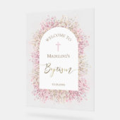 Accueil floral du baptême (Angle)