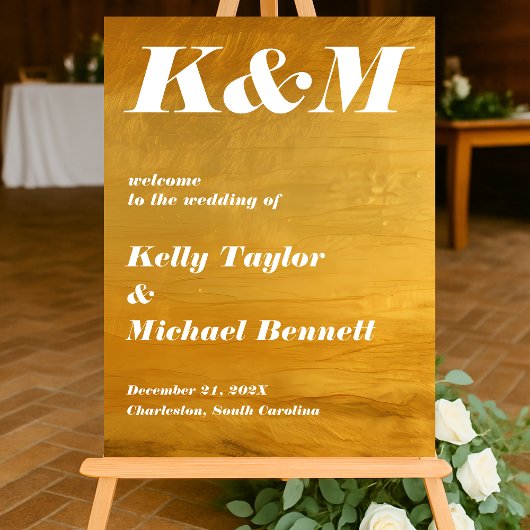 Accueil hivernal Gold Foil