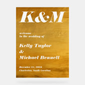 Accueil hivernal Gold Foil (Recto)