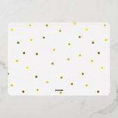 Accueil lumineux - Faire-part de naissance bébé (Verso)