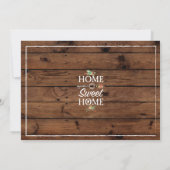 Accueil Maison sucrée Floral Invitation au réchauf (Dos)