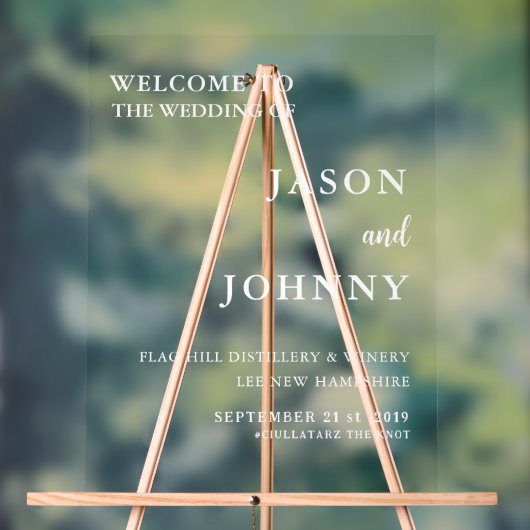 Accueil mariage (Neutre)