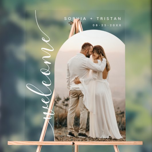 Accueil Mariage d'Arche Photo Moderne (Neutre)