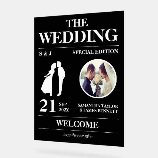 Accueil Mariage de style éditorial (Angle)