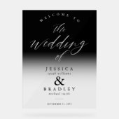 Accueil Mariage élégant et élégant (Recto)