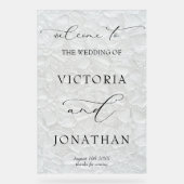 Accueil Mariage floral clair et élégant (Recto)