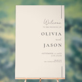 Accueil Mariage minimaliste de champagne moderne (Neutre)