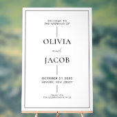 Accueil Mariage minimaliste moderne (Neutre)