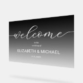 Accueil Mariage moderne Noir transparent (Angle)