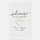 Accueil Mariage moderne romantique (Angle)