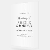 Accueil Mariage moderne simple et chic (Angle)