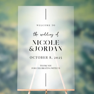 Accueil Mariage moderne simple et chic