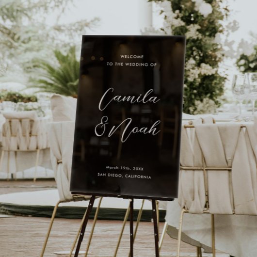 Accueil Mariage noir élégant