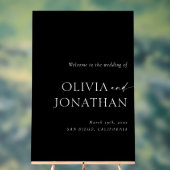 Accueil Mariage noir élégant (Neutre)