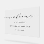 Accueil Mariage simple et moderne (Angle)