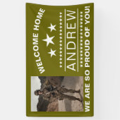 Accueil militaire Bannière - Garde nationale de l' (Vertical)