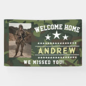 Accueil militaire Bannière - Garde nationale de l' (Horizontal)